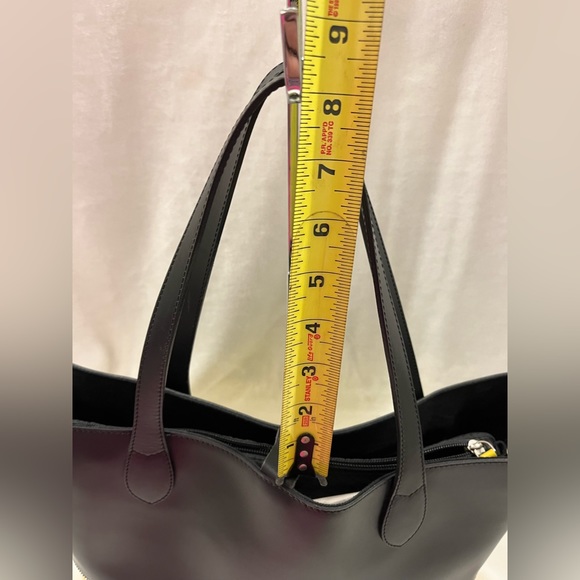 Gianni Notaro Black & Yellow Satchel/Tote with removable insert and Dust Bag - Picture 6 of 16